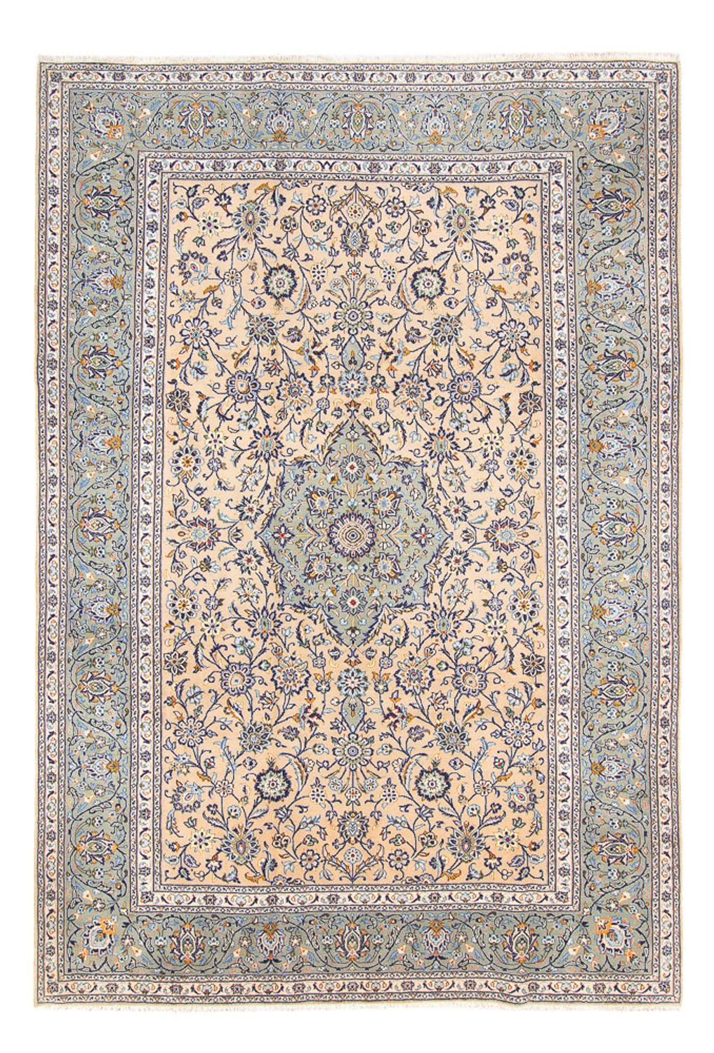 Keshan Teppich 344x245cm - Perserteppich