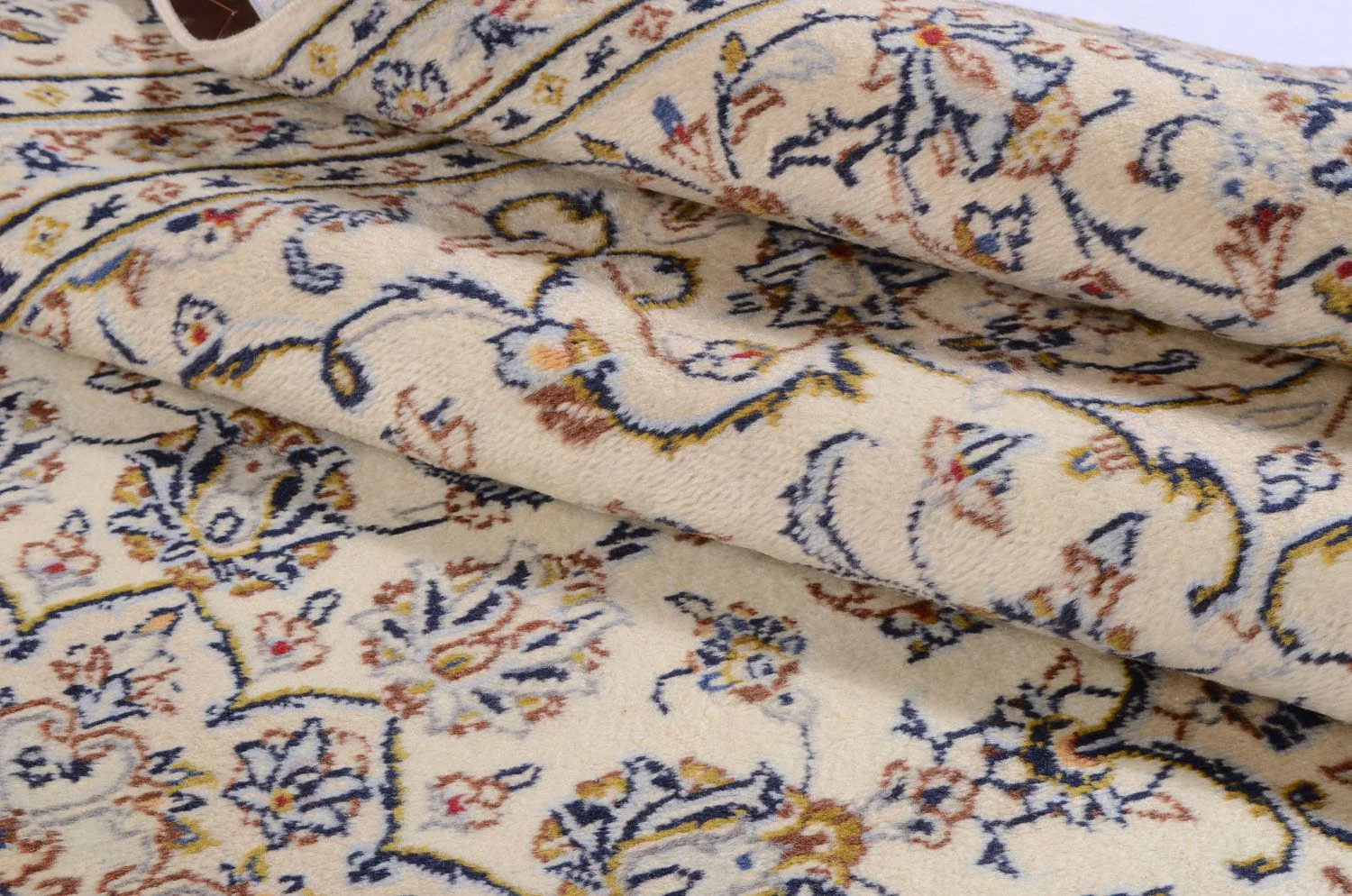 Perserteppich - Keshan 344 x 250 cm - beige - Image 4
