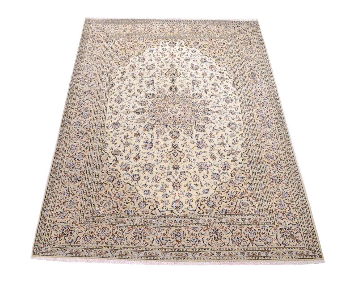 Perserteppich - Keshan 344 x 250 cm - beige - Image 5