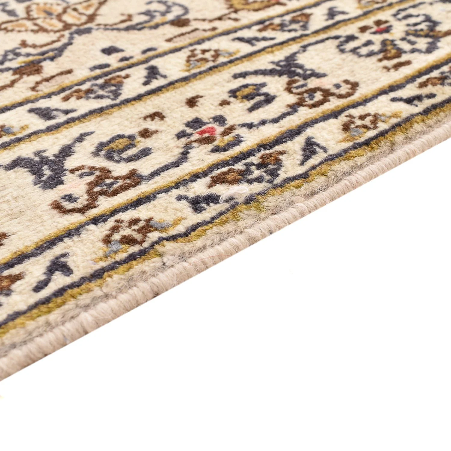 Perserteppich - Keshan - 345 x 239 cm - hellbeige - Image 3
