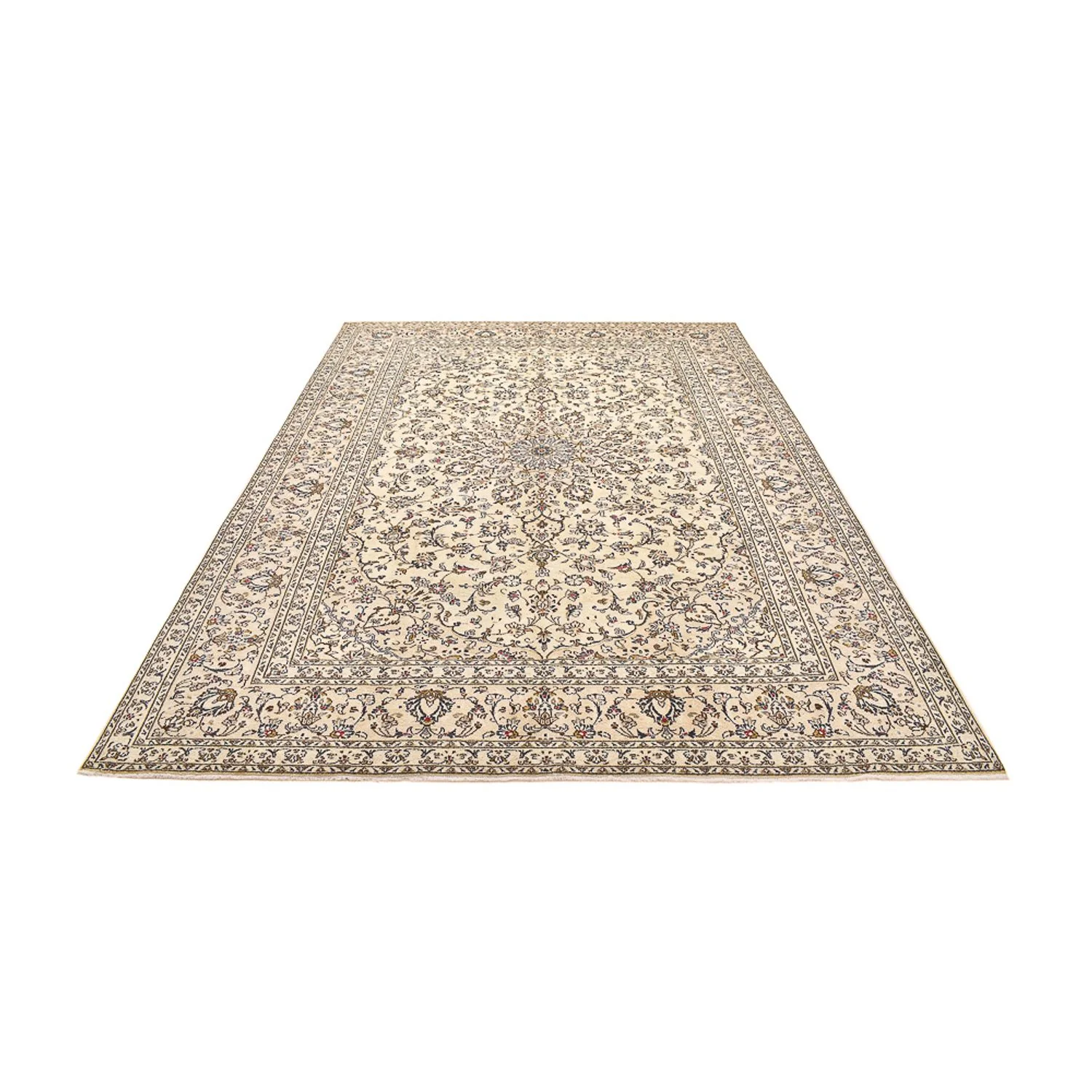 Perserteppich - Keshan - 345 x 239 cm - hellbeige - Image 5