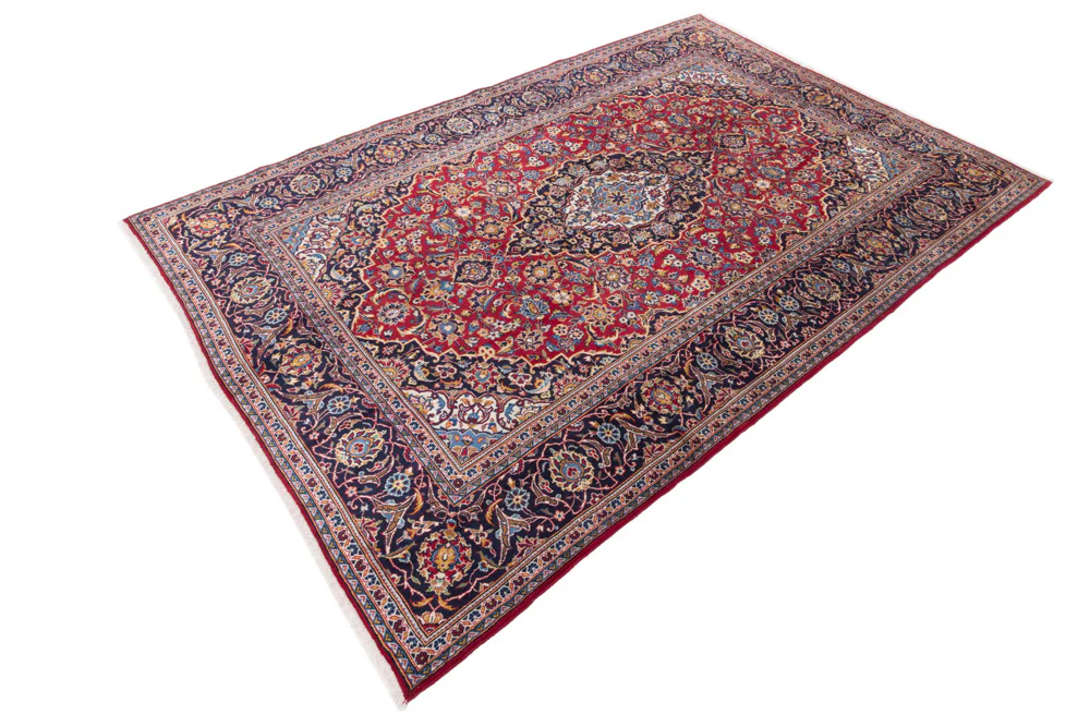 Perserteppich - Keshan - 345 x 240 cm - rot - Image 2