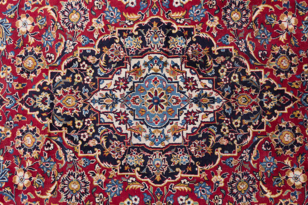 Perserteppich - Keshan - 345 x 240 cm - rot - Image 7