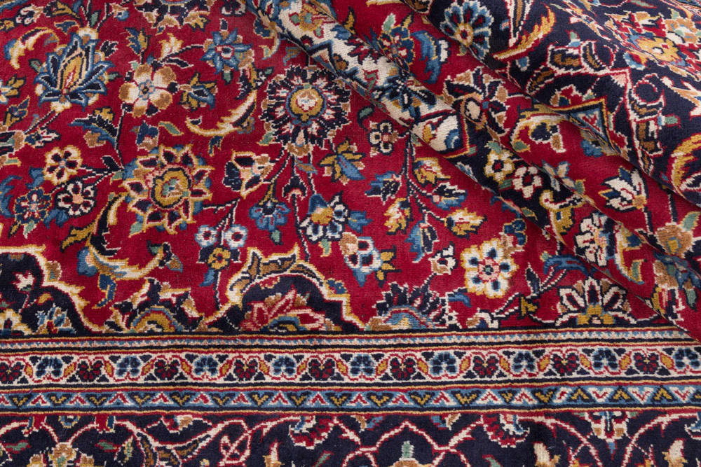 Perserteppich - Keshan - 345 x 240 cm - rot - Image 8