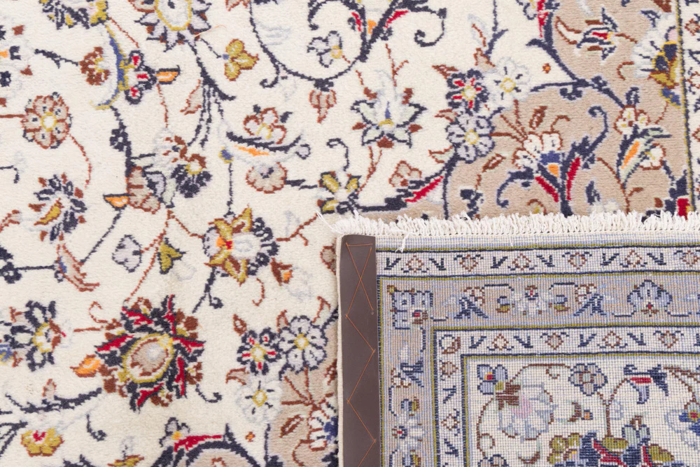 Perserteppich - Keshan - 345 x 245 cm - creme - Image 6