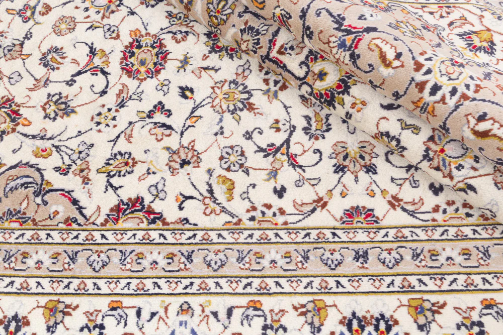Perserteppich - Keshan - 345 x 245 cm - creme - Image 8