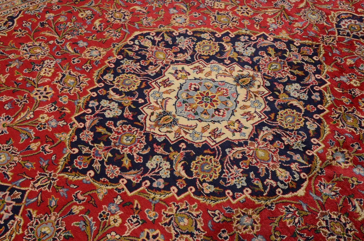 Perserteppich - Keshan 345 x 254 cm - rot - Image 2