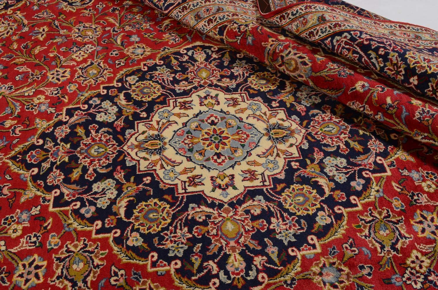 Perserteppich - Keshan 345 x 254 cm - rot - Image 4