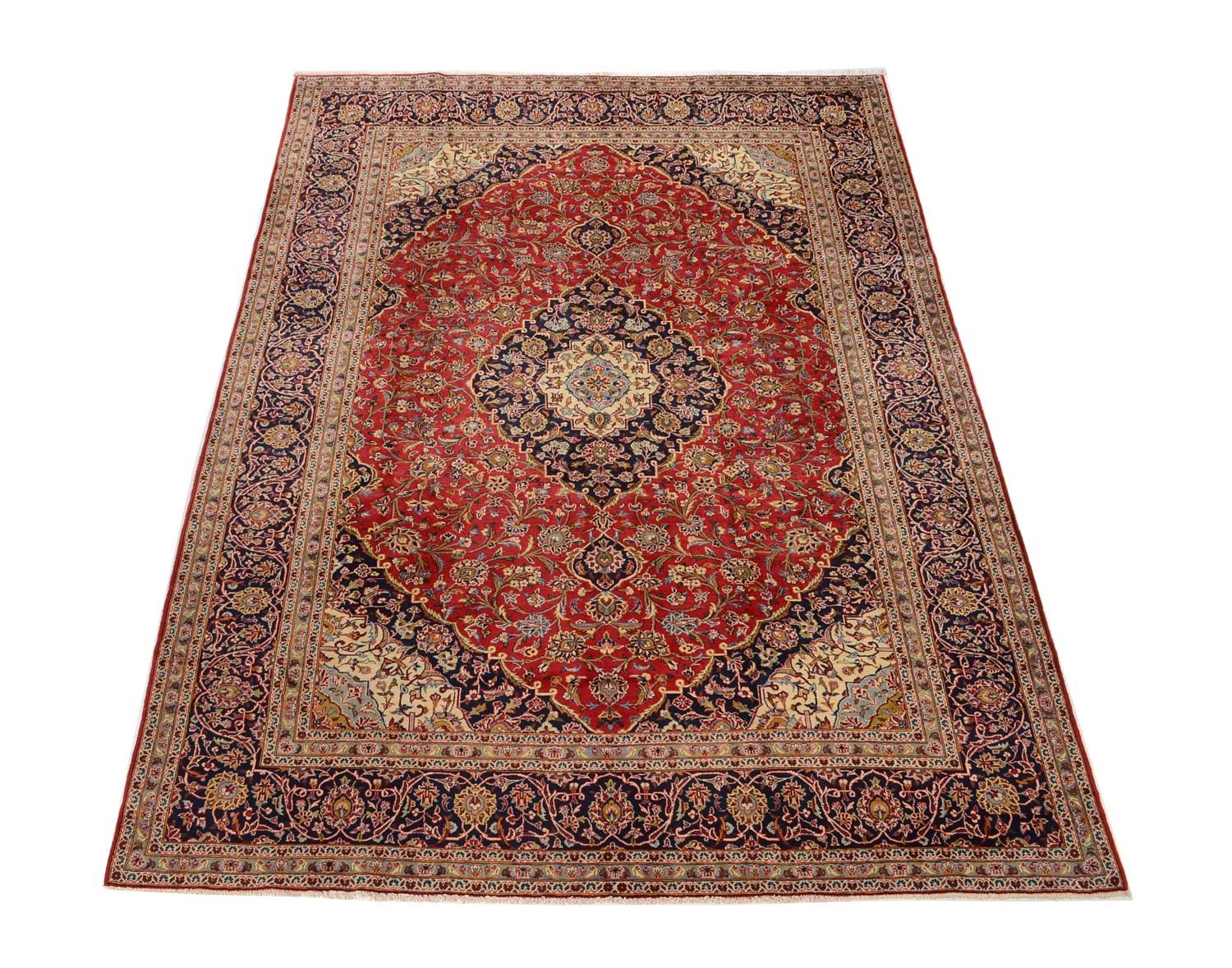 Perserteppich - Keshan 345 x 254 cm - rot - Image 5