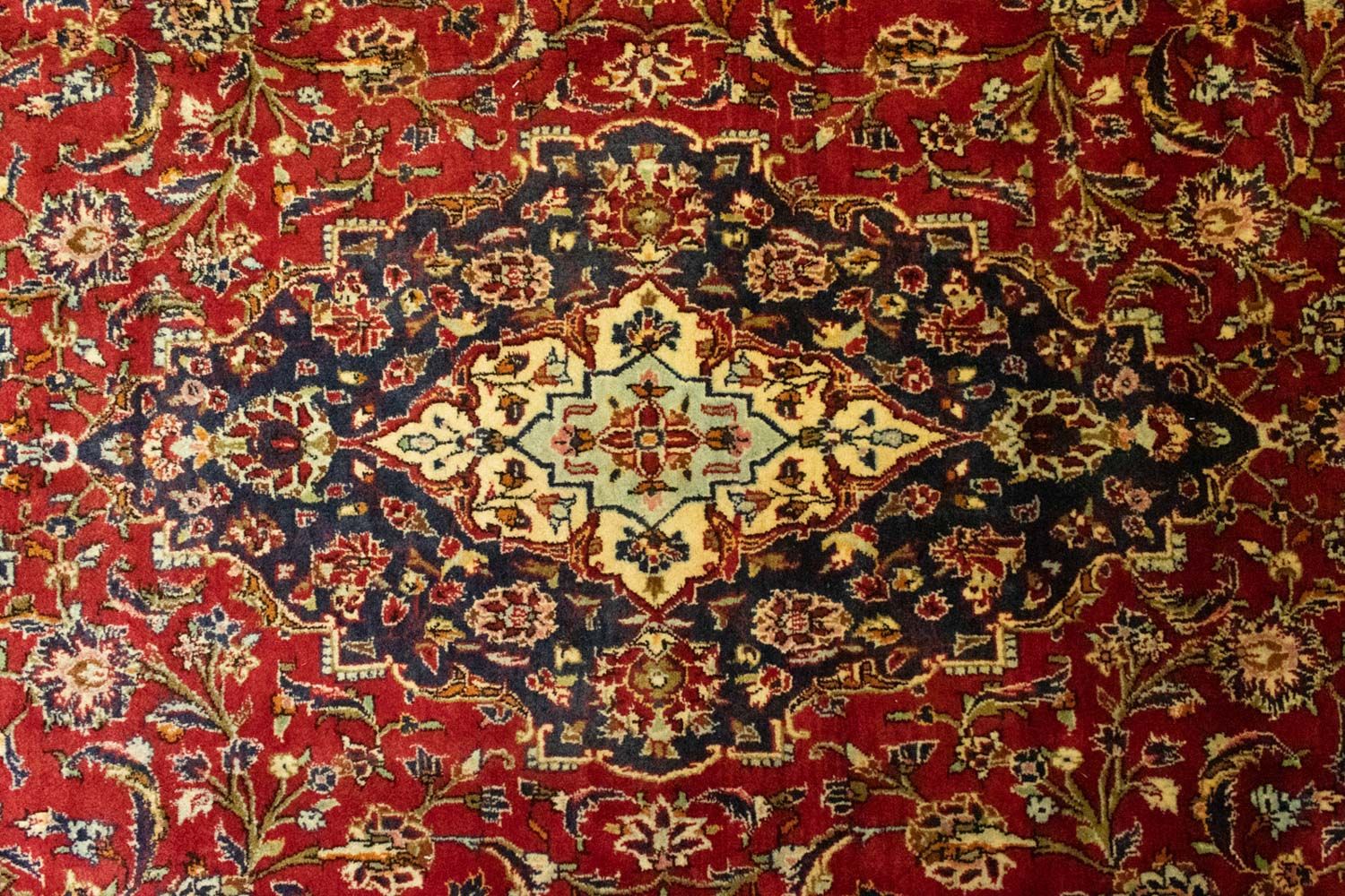 Perserteppich - Keshan 346 x 207 cm - rot - Image 2