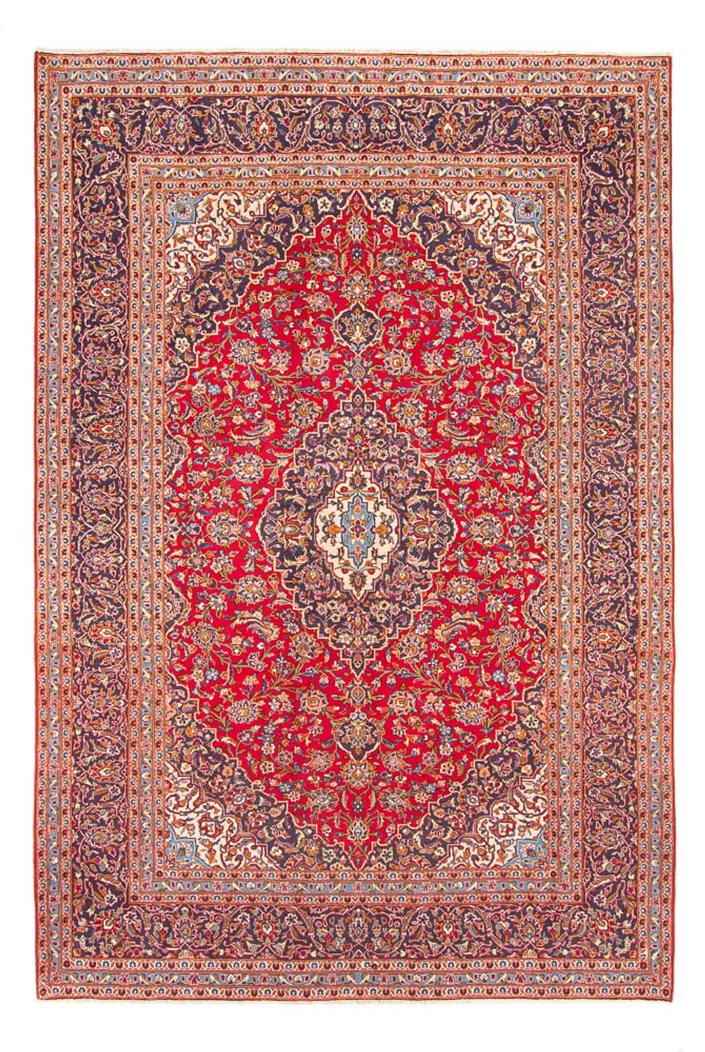 Keshan Teppich 346x250cm - Perserteppich