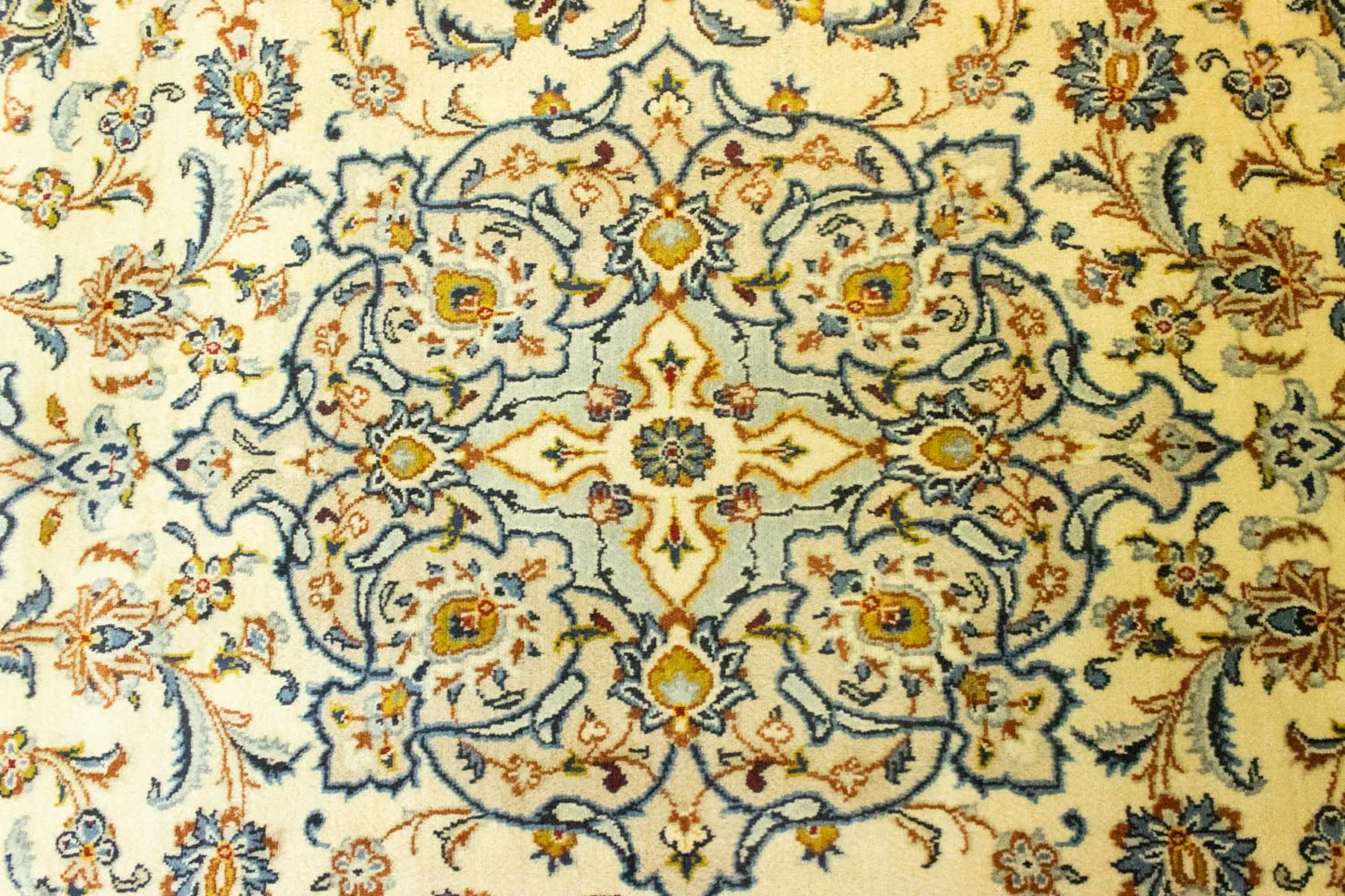 Perserteppich - Keshan 347 x 250 cm - beige - Image 2