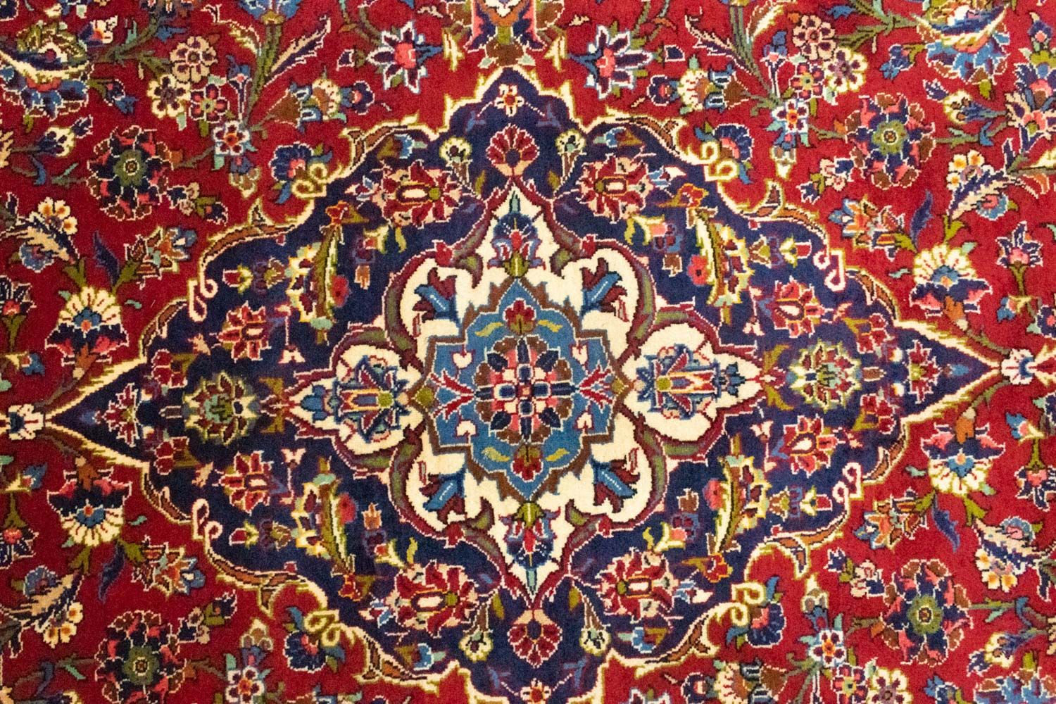 Perserteppich - Keshan 350 x 245 cm - rot - Image 2