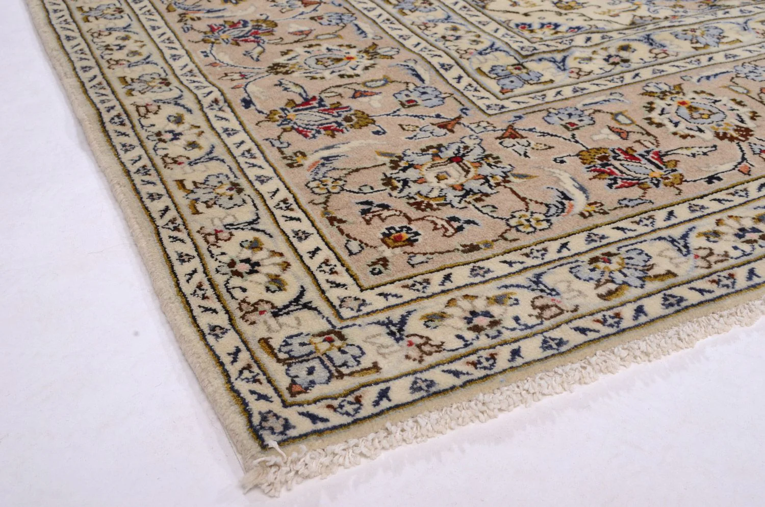 Perserteppich - Keshan 350 x 248 cm - beige - Image 3