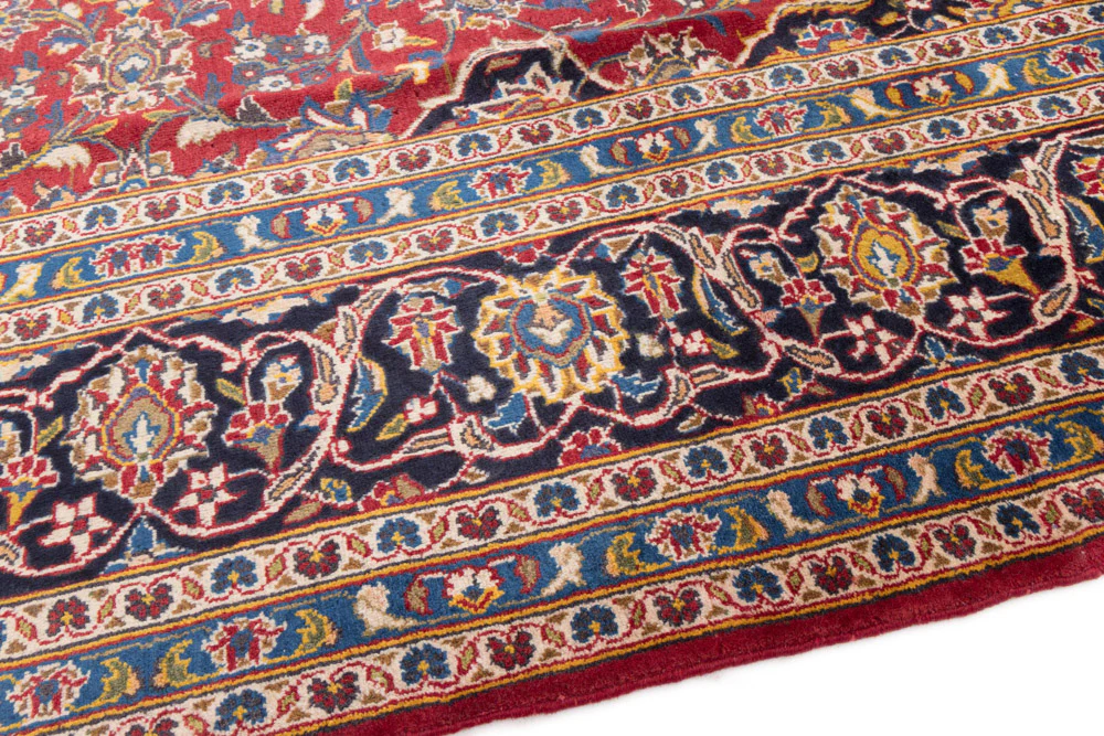 Perserteppich - Keshan - 350 x 250 cm - rot - Image 4