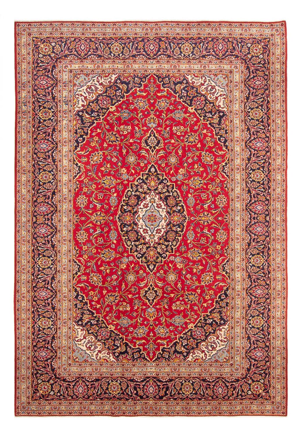 Keshan Teppich 352x245cm - Perserteppich