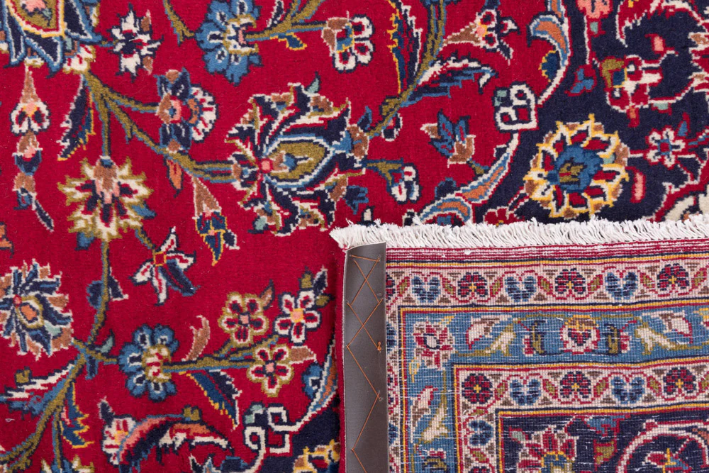 Perserteppich - Keshan - 352 x 252 cm - rot - Image 6