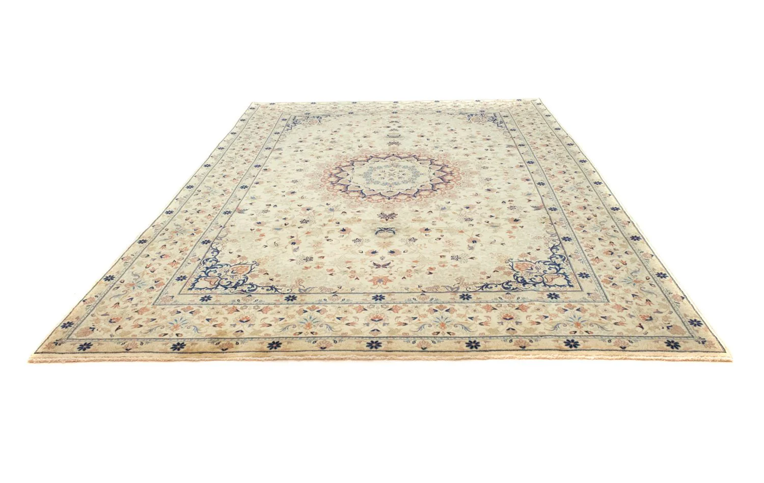 Perserteppich - Keshan 353 x 240 cm - beige - Image 5