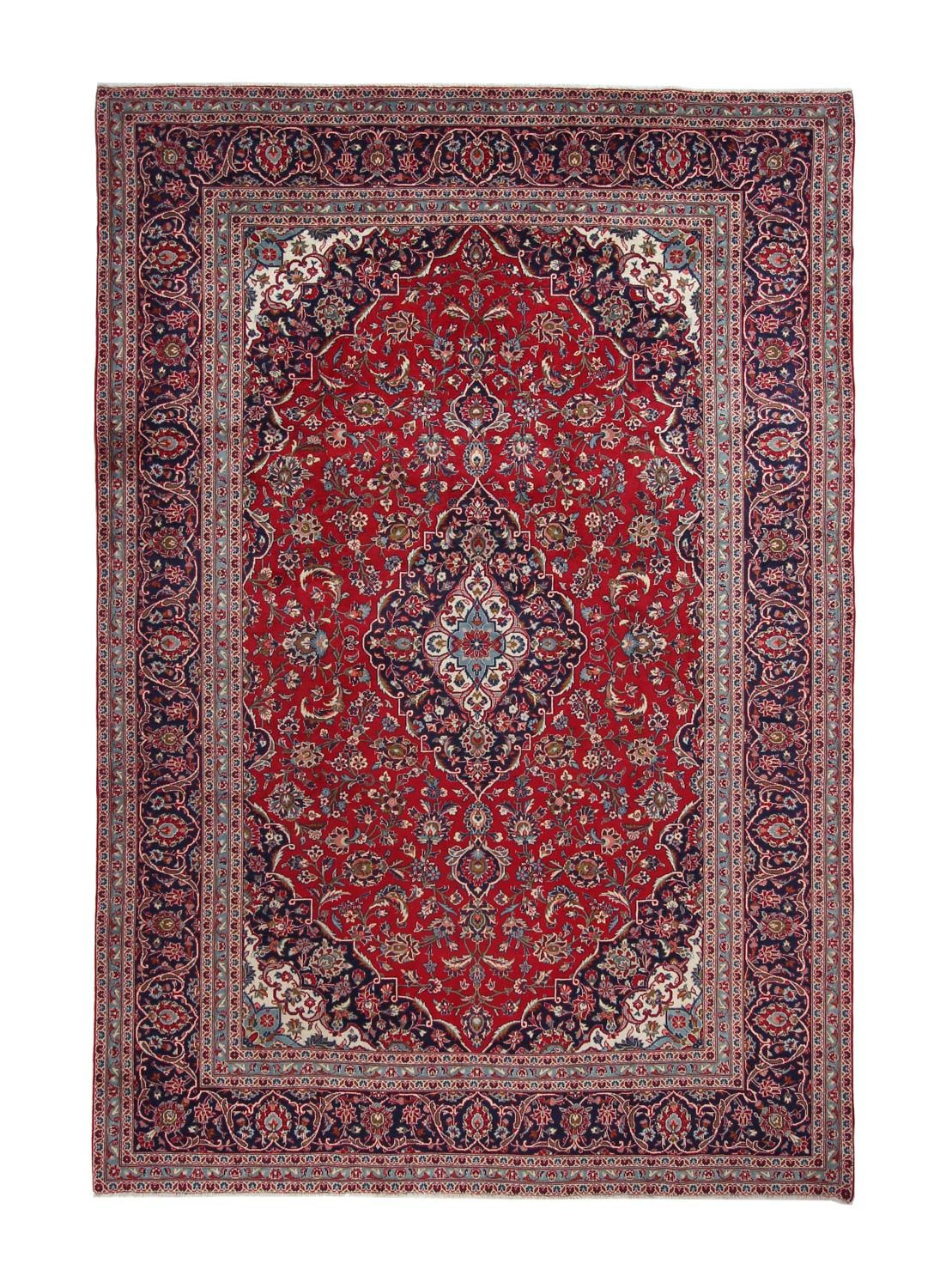 Perserteppich - Keshan 353 x 242 cm - rot
