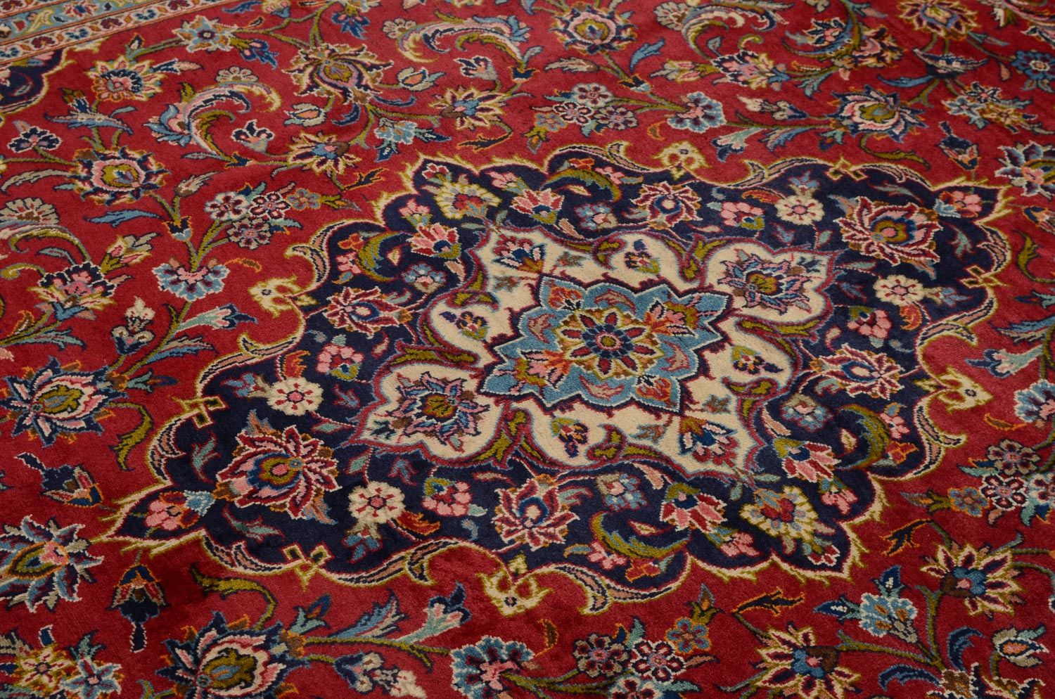 Perserteppich - Keshan 353 x 244 cm - rot - Image 2