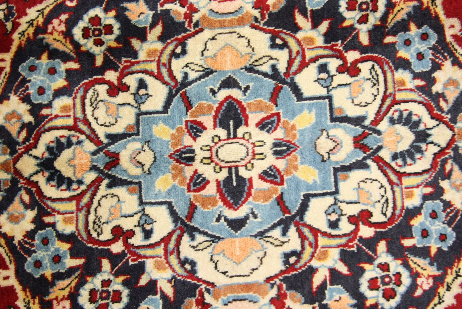 Perserteppich - Keshan 354 x 258 cm - rot - Image 3