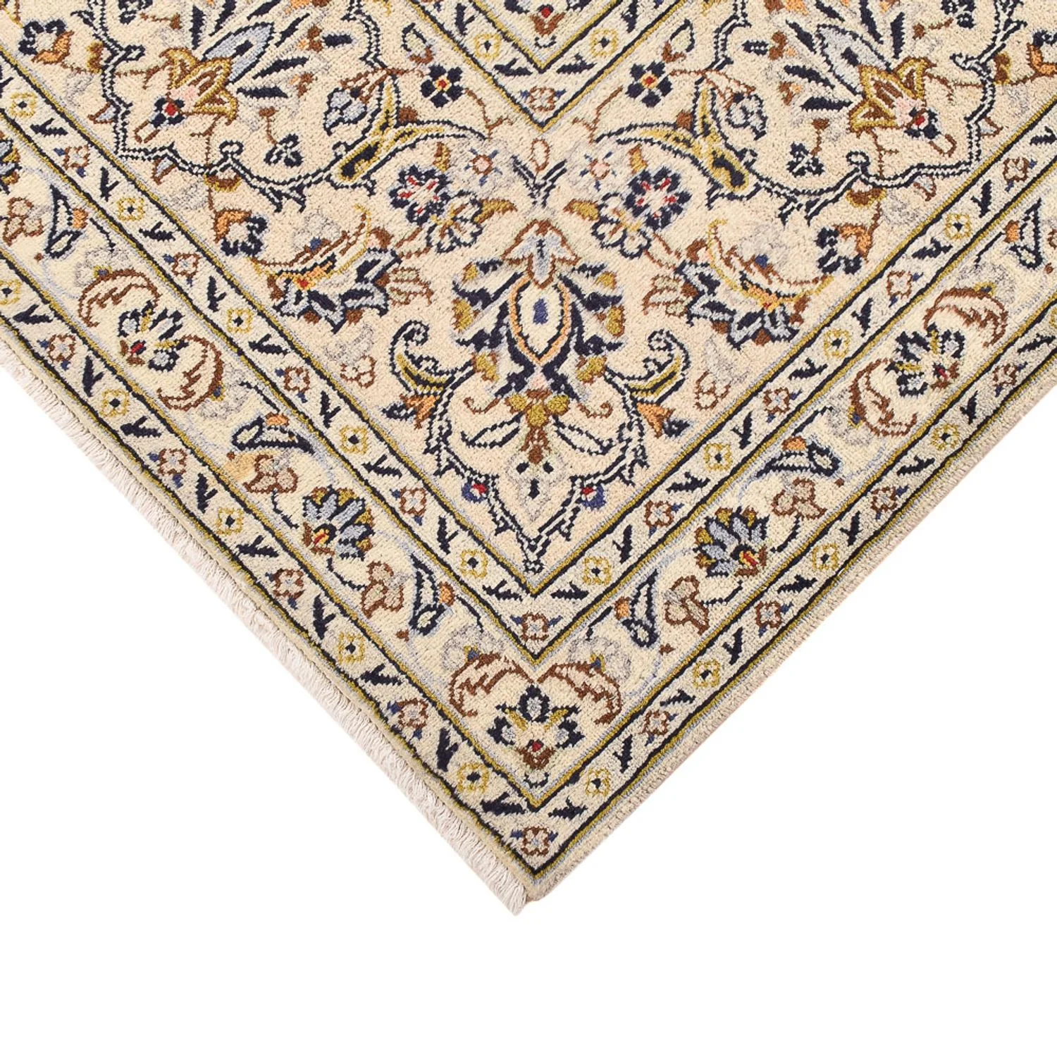 Perserteppich - Keshan - 355 x 245 cm - hellbeige - Image 2