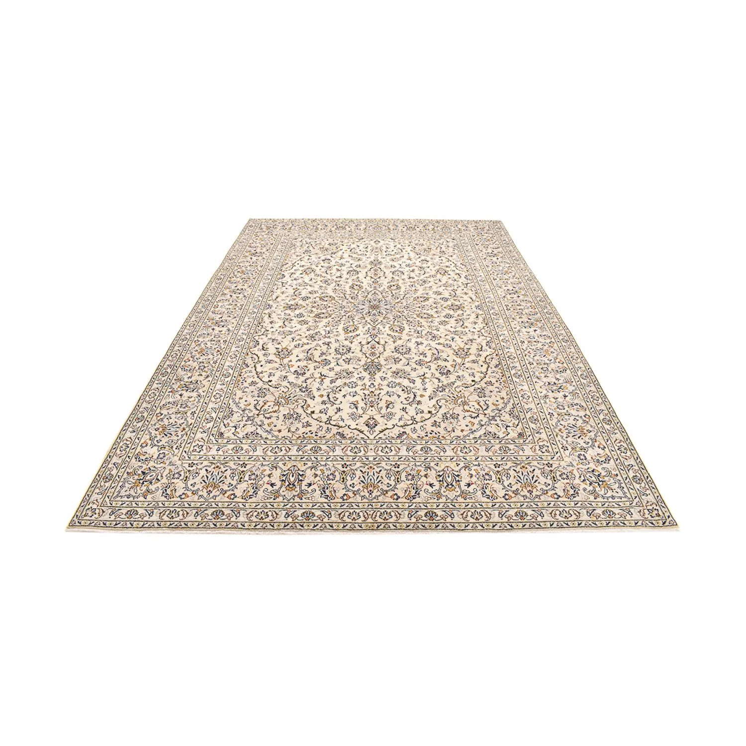 Perserteppich - Keshan - 355 x 245 cm - hellbeige - Image 5