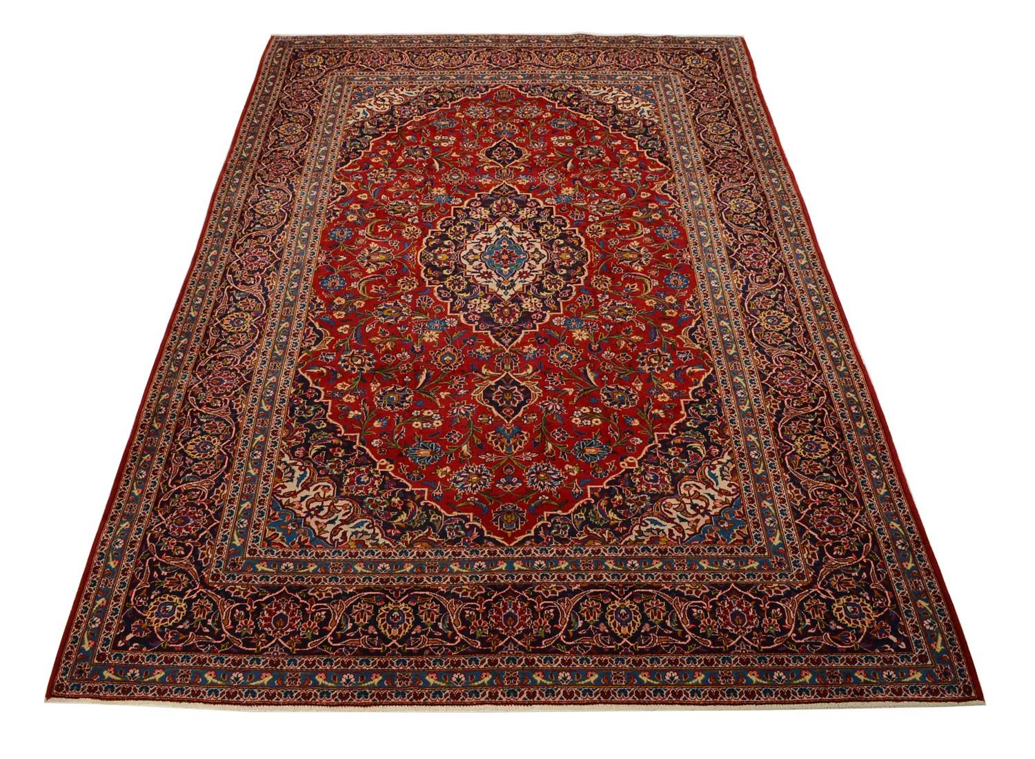 Perserteppich - Keshan 357 x 245 cm - rot - Image 5