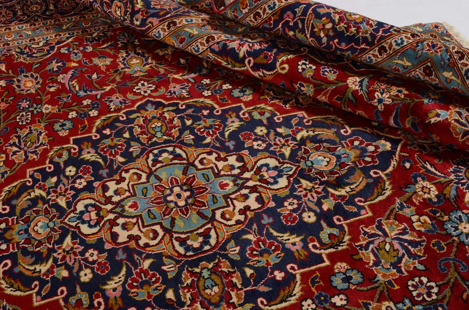 Perserteppich - Keshan 358 x 240 cm - rot - Image 4