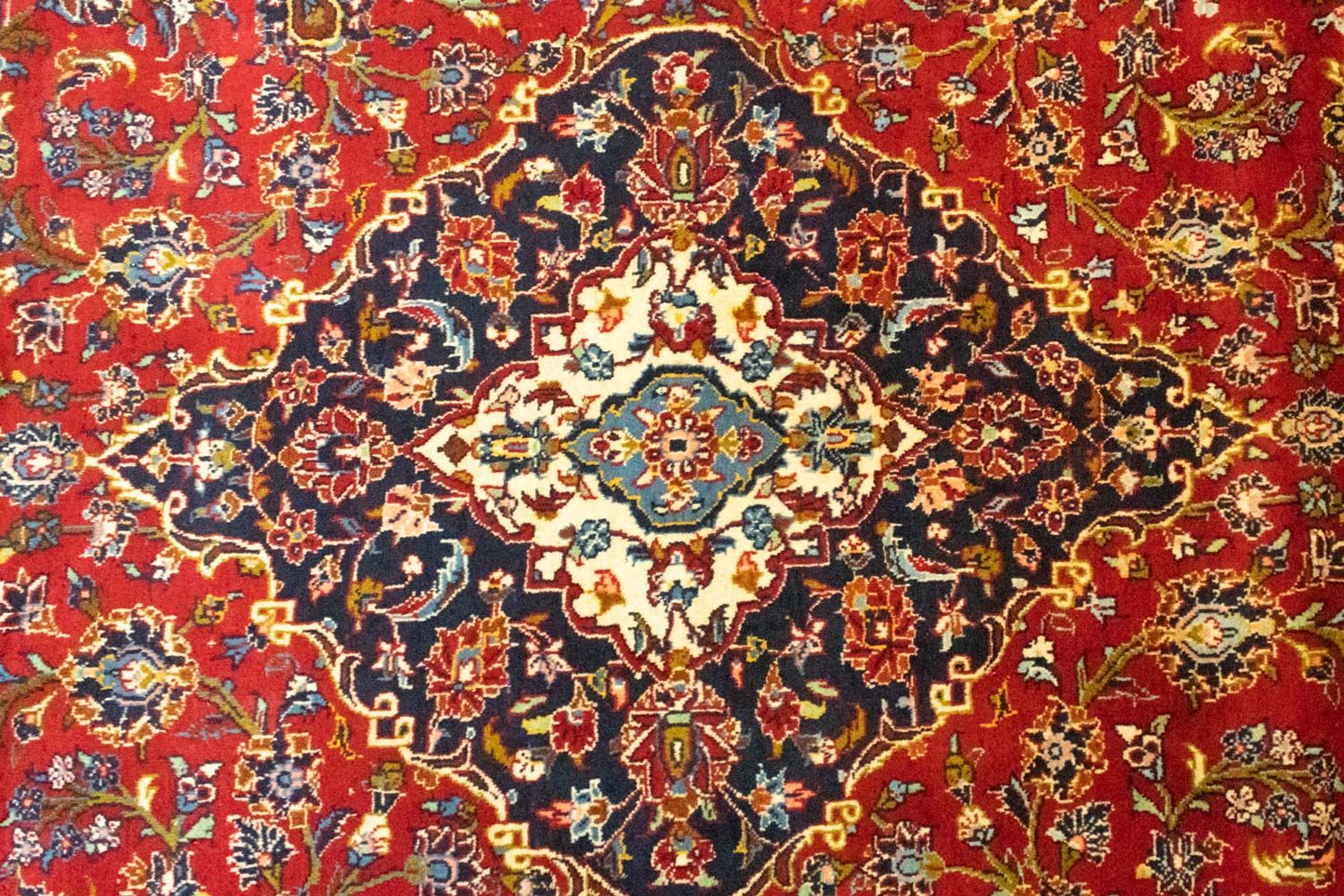 Perserteppich - Keshan 358 x 255 cm - rot - Image 2
