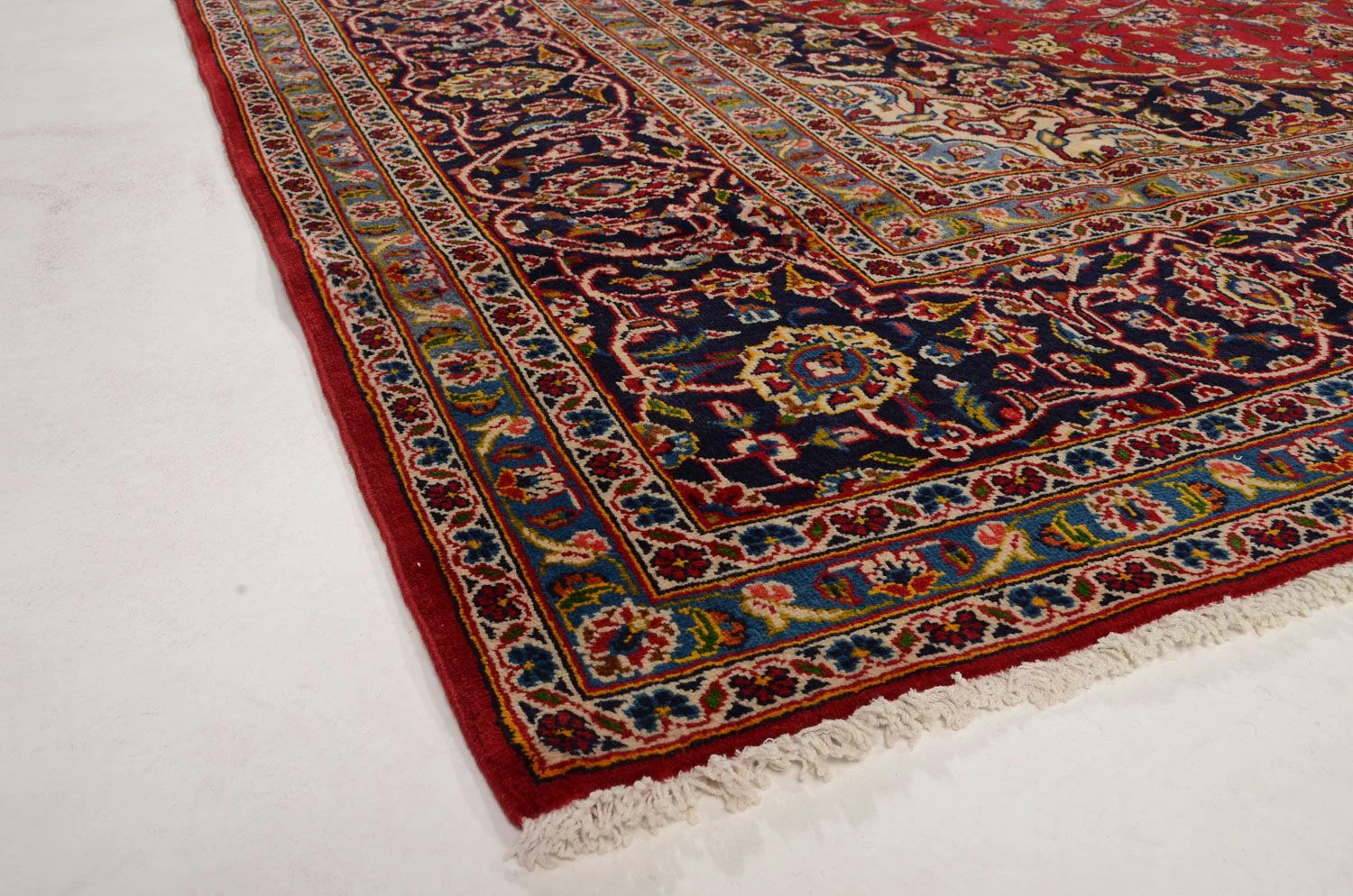 Perserteppich - Keshan 359 x 242 cm - rot - Image 3