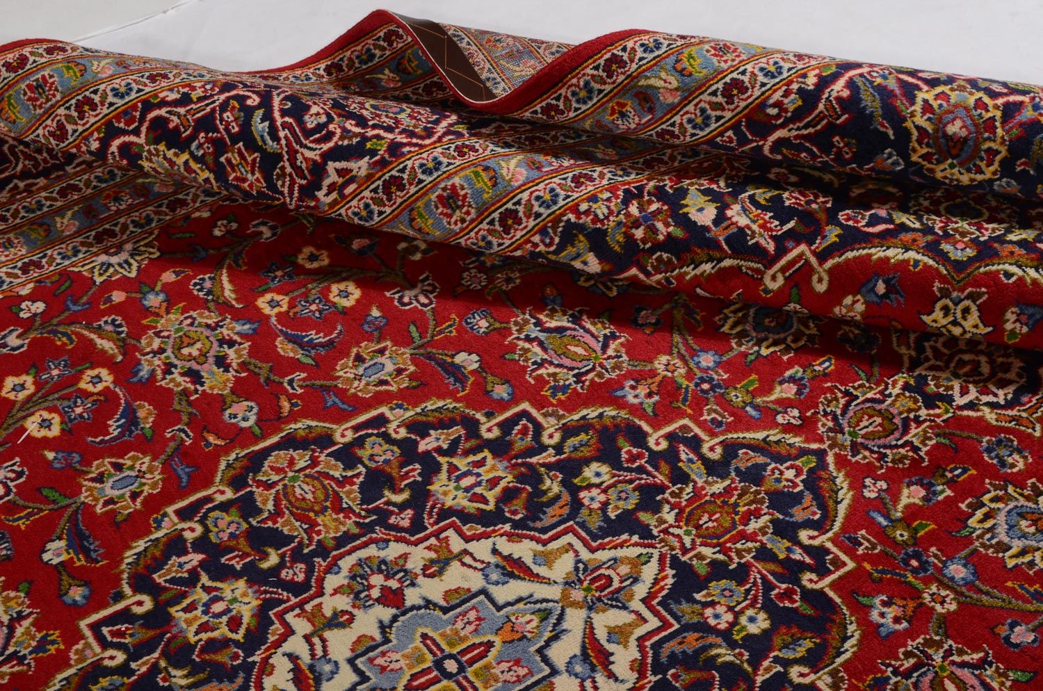 Perserteppich - Keshan 359 x 242 cm - rot - Image 4