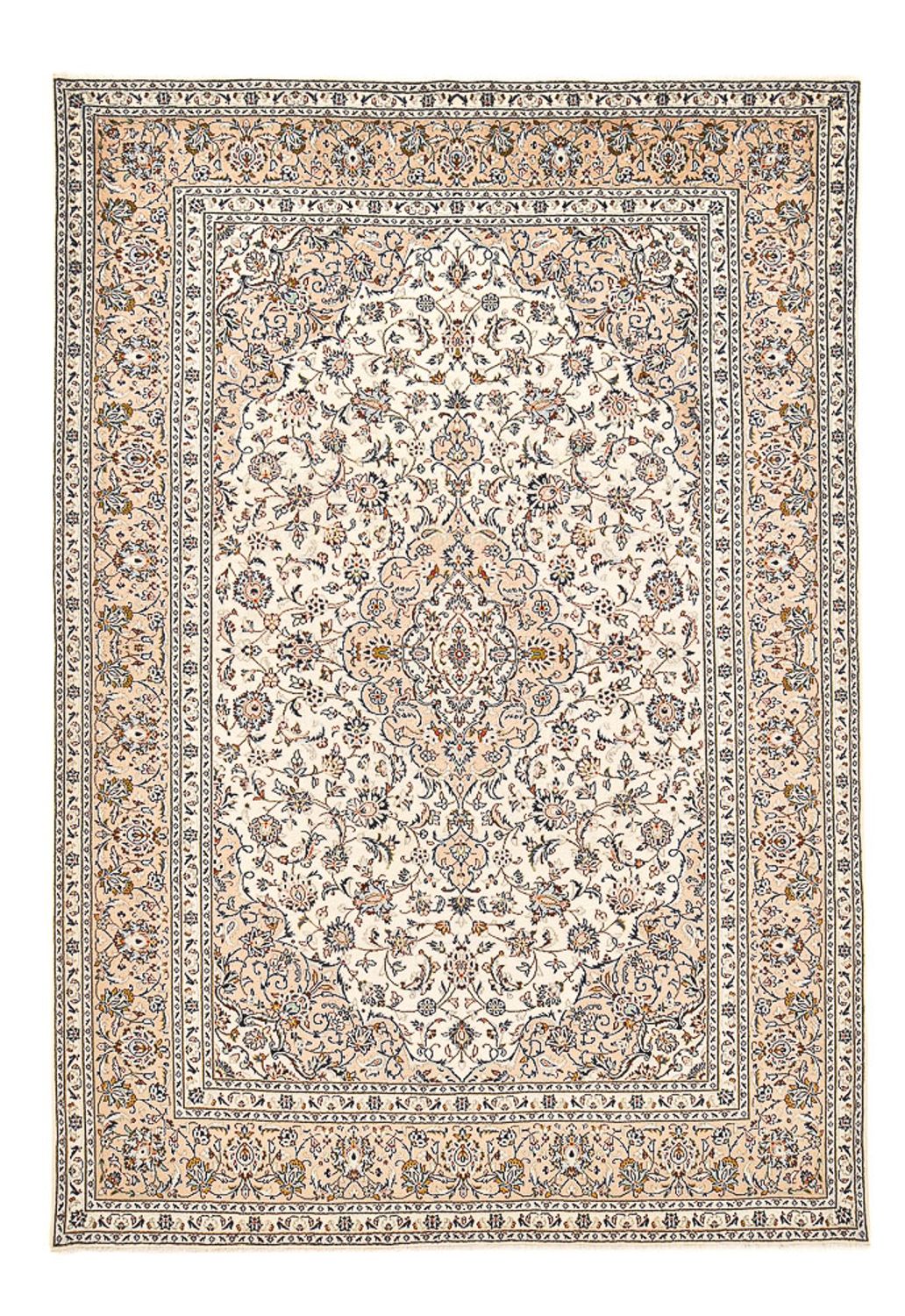 Perserteppich - Keshan - 360 x 250 cm - hellbeige