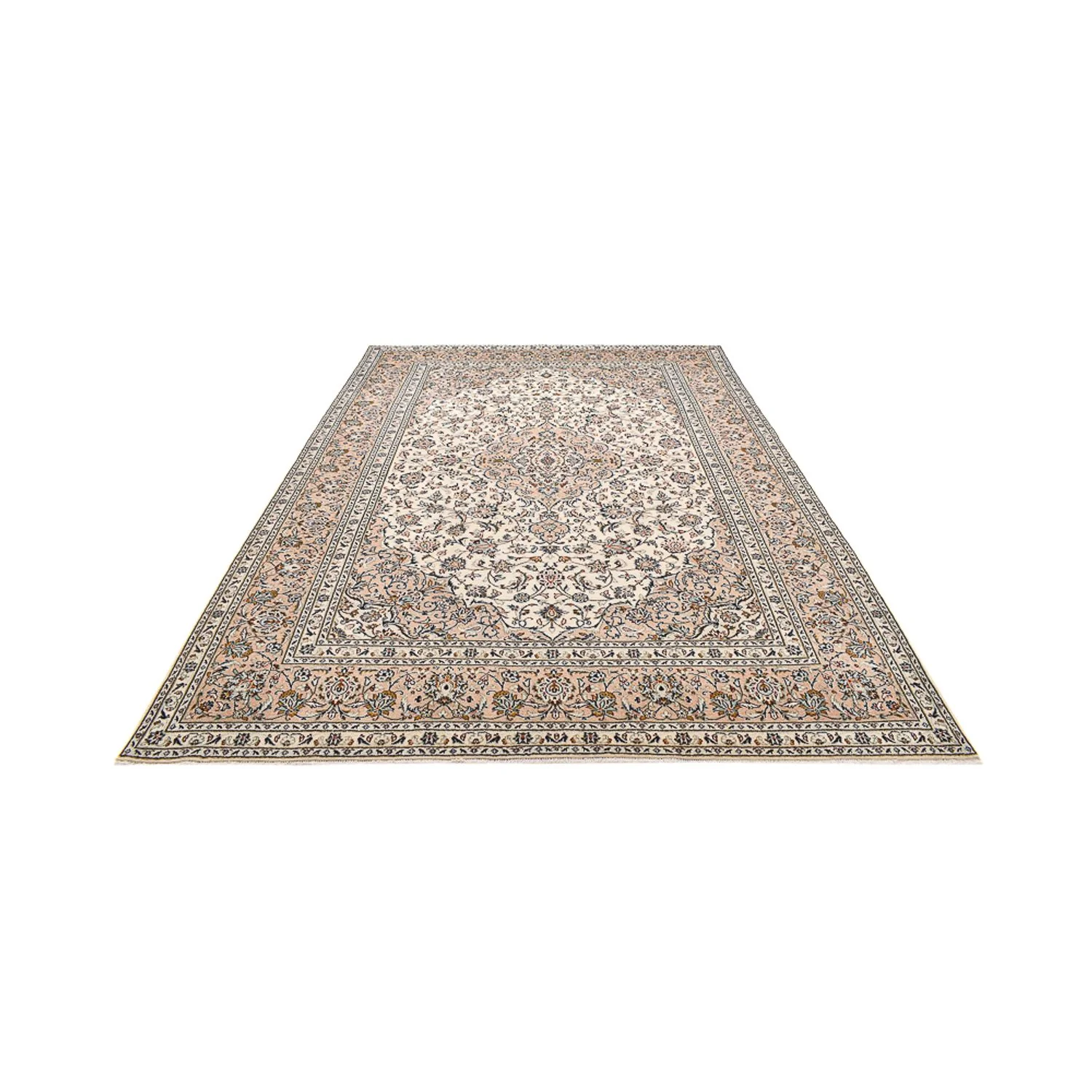Perserteppich - Keshan - 360 x 250 cm - hellbeige - Image 5