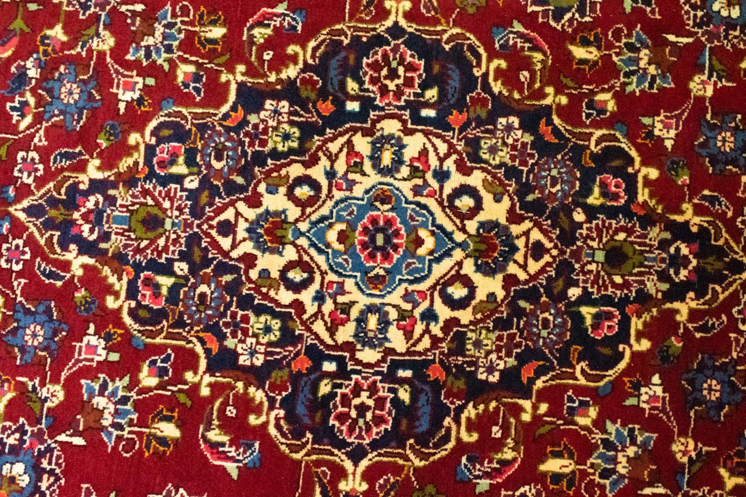 Perserteppich - Keshan 361 x 244 cm - rot - Image 2