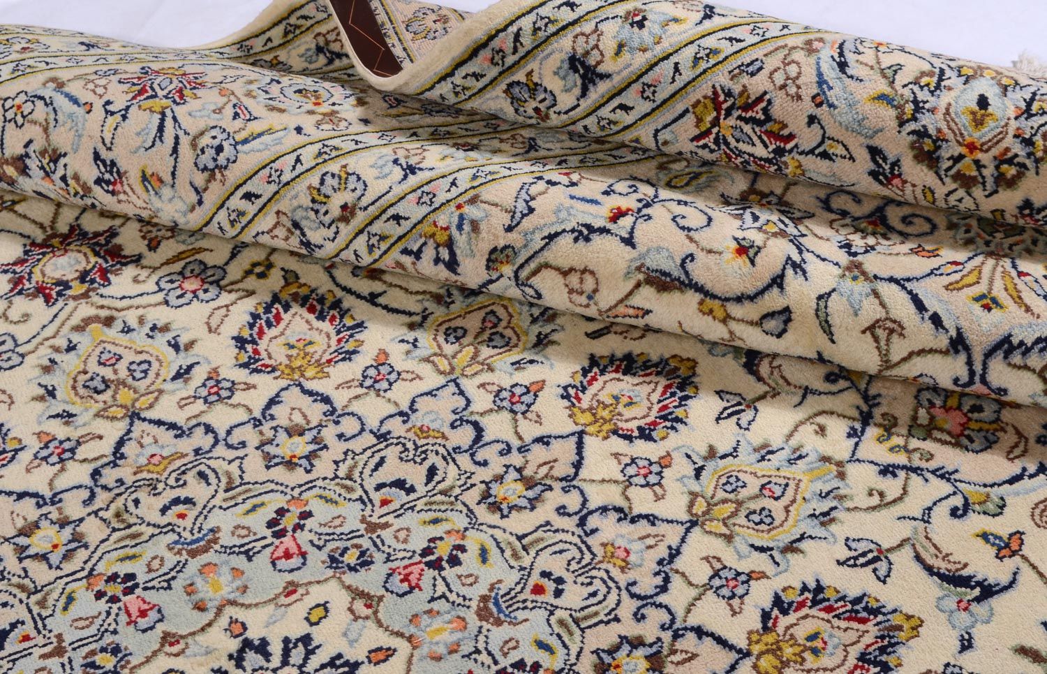 Perserteppich - Keshan 361 x 247 cm - beige - Image 4