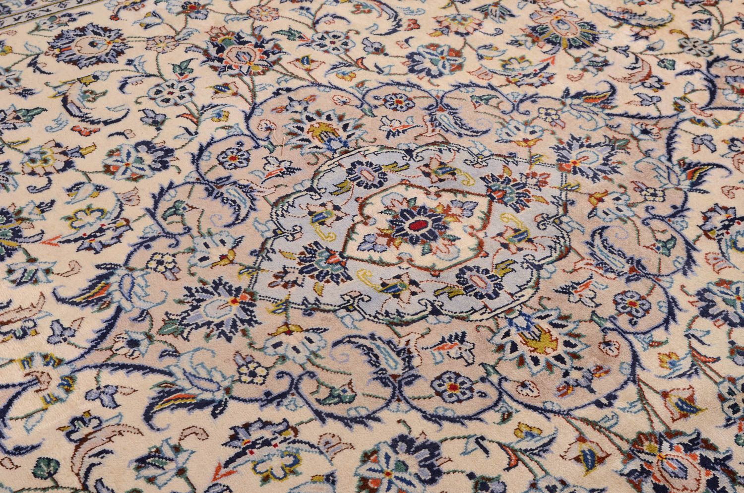 Perserteppich - Keshan 362 x 252 cm - beige - Image 2
