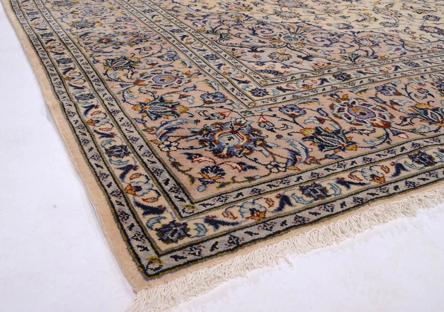 Perserteppich - Keshan 362 x 252 cm - beige - Image 3