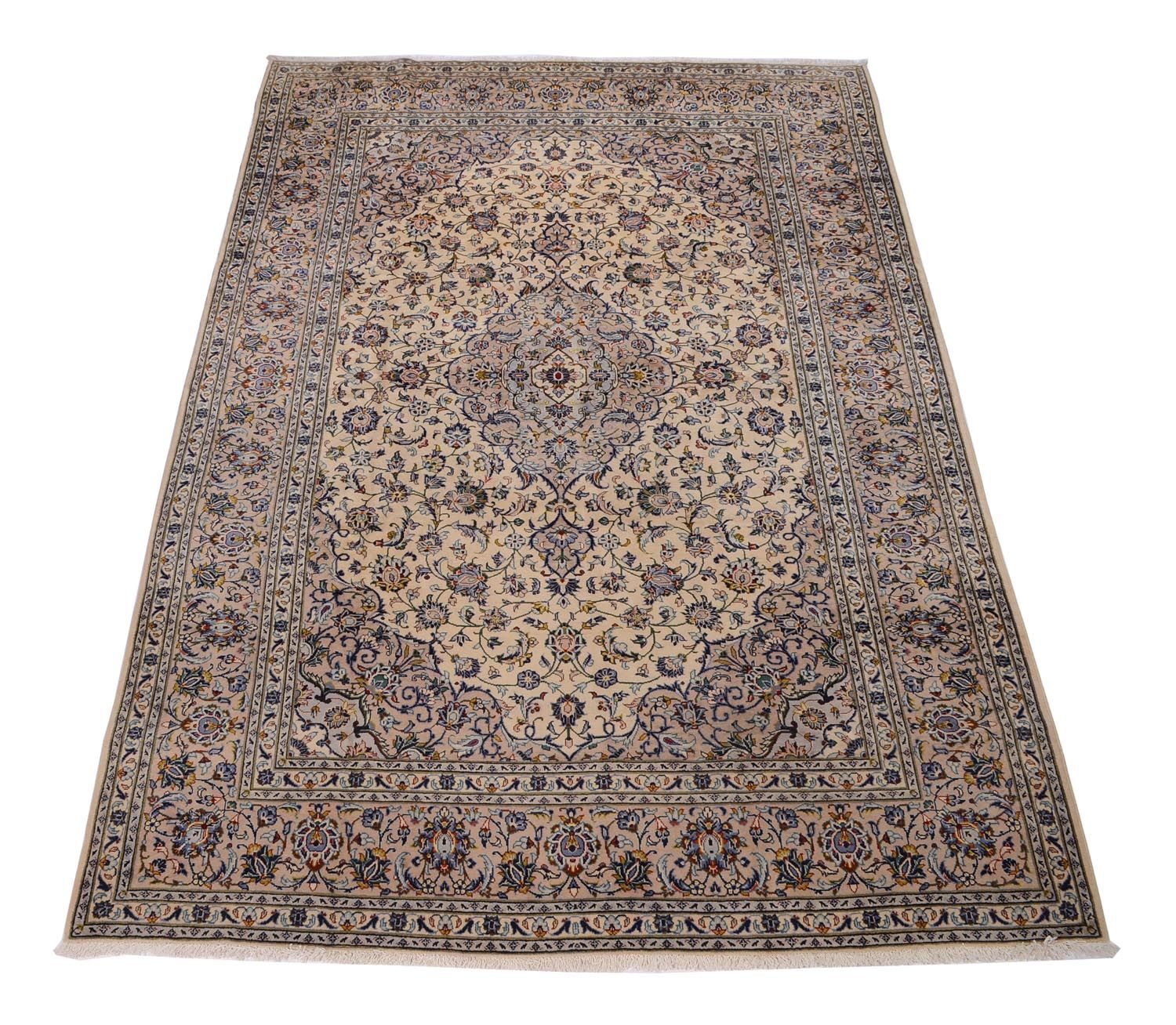 Perserteppich - Keshan 362 x 252 cm - beige - Image 5
