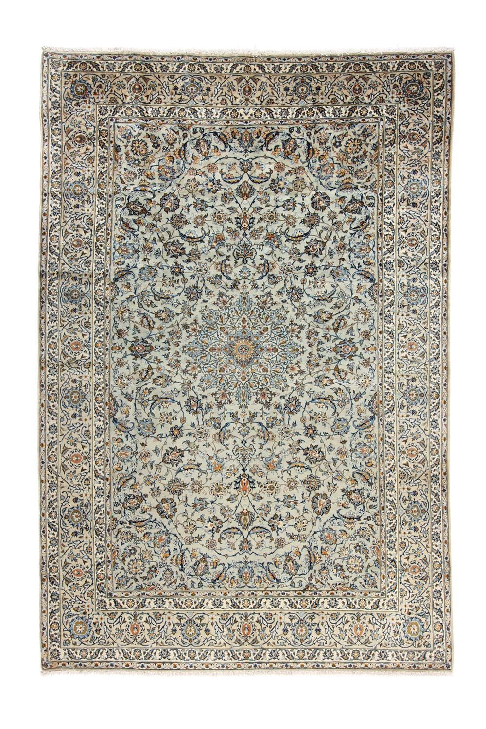 Perserteppich - Keshan 363 x 240 cm - grün