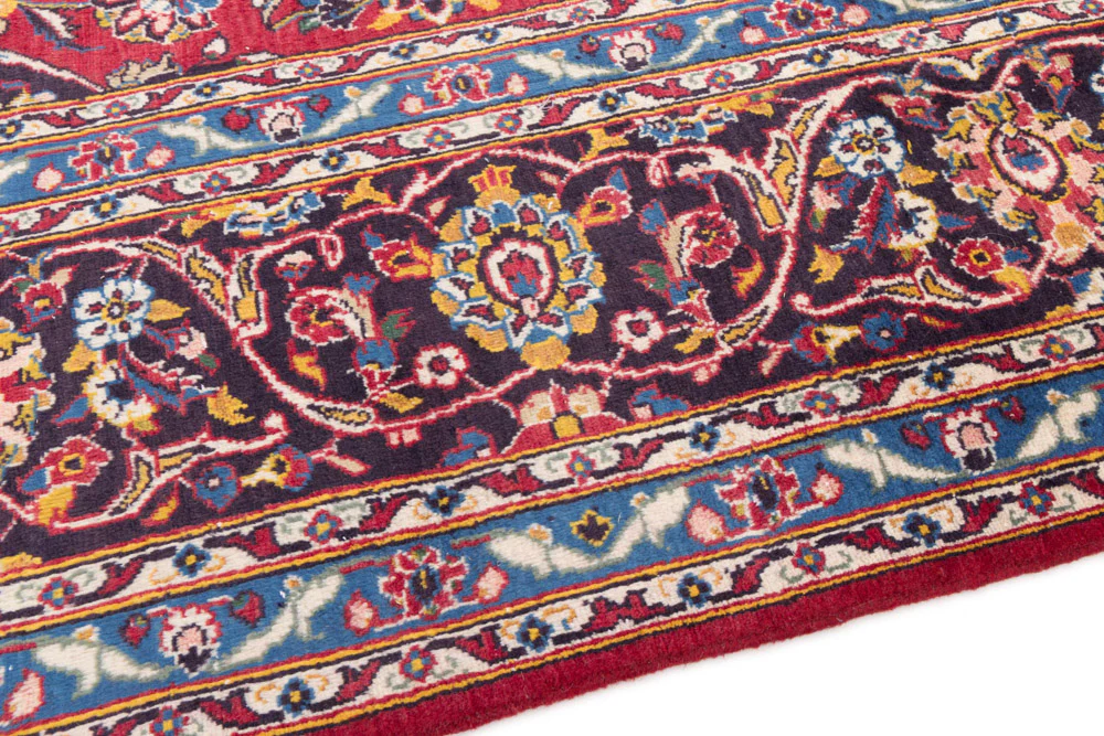 Perserteppich - Keshan - 365 x 250 cm - rot - Image 4