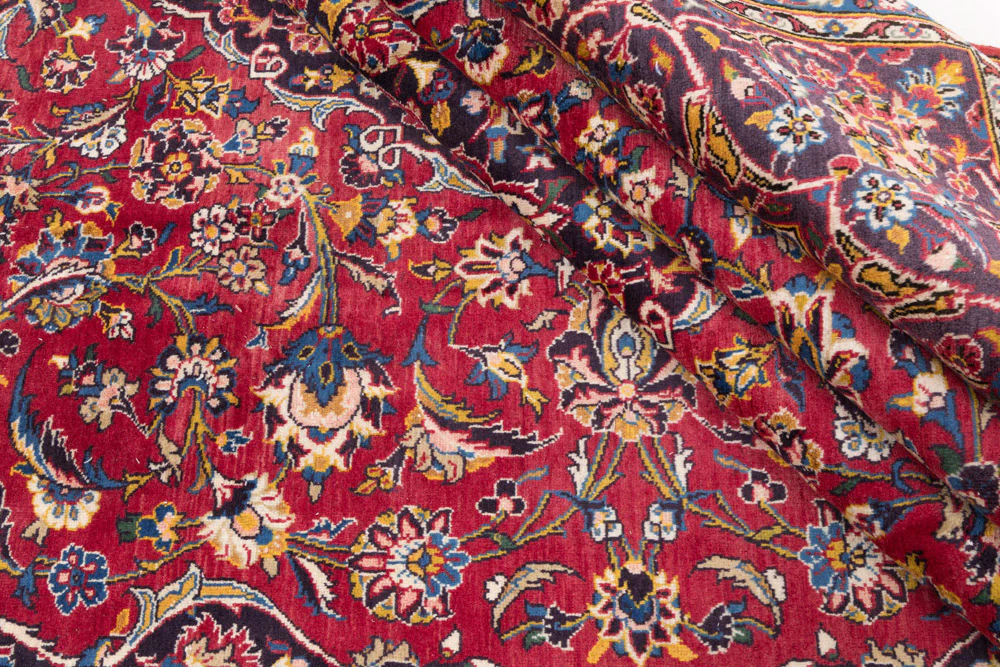 Perserteppich - Keshan - 365 x 250 cm - rot - Image 8