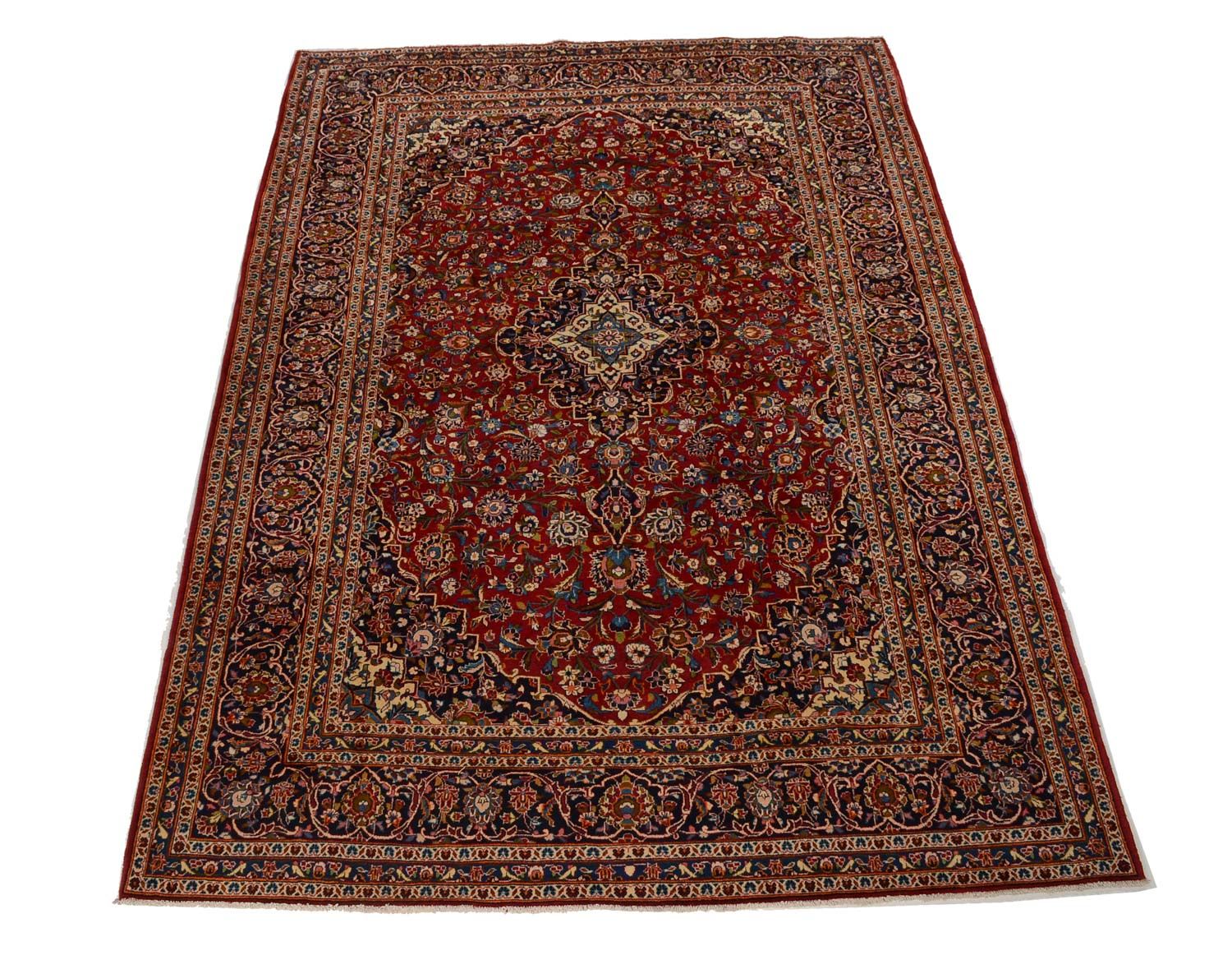 Perserteppich - Keshan 365 x 258 cm - rot - Image 5