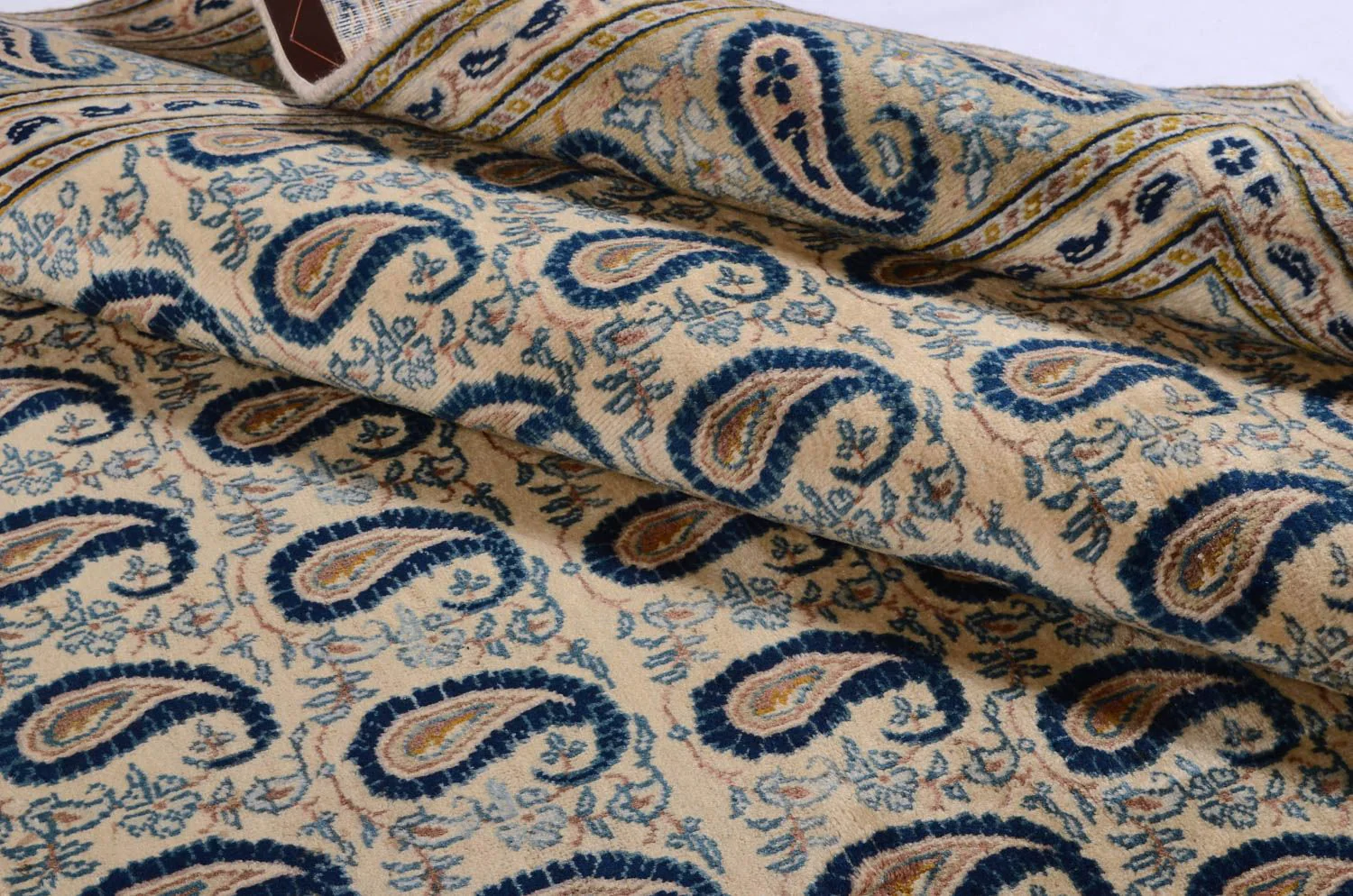 Perserteppich - Keshan 366 x 268 cm - beige - Image 4