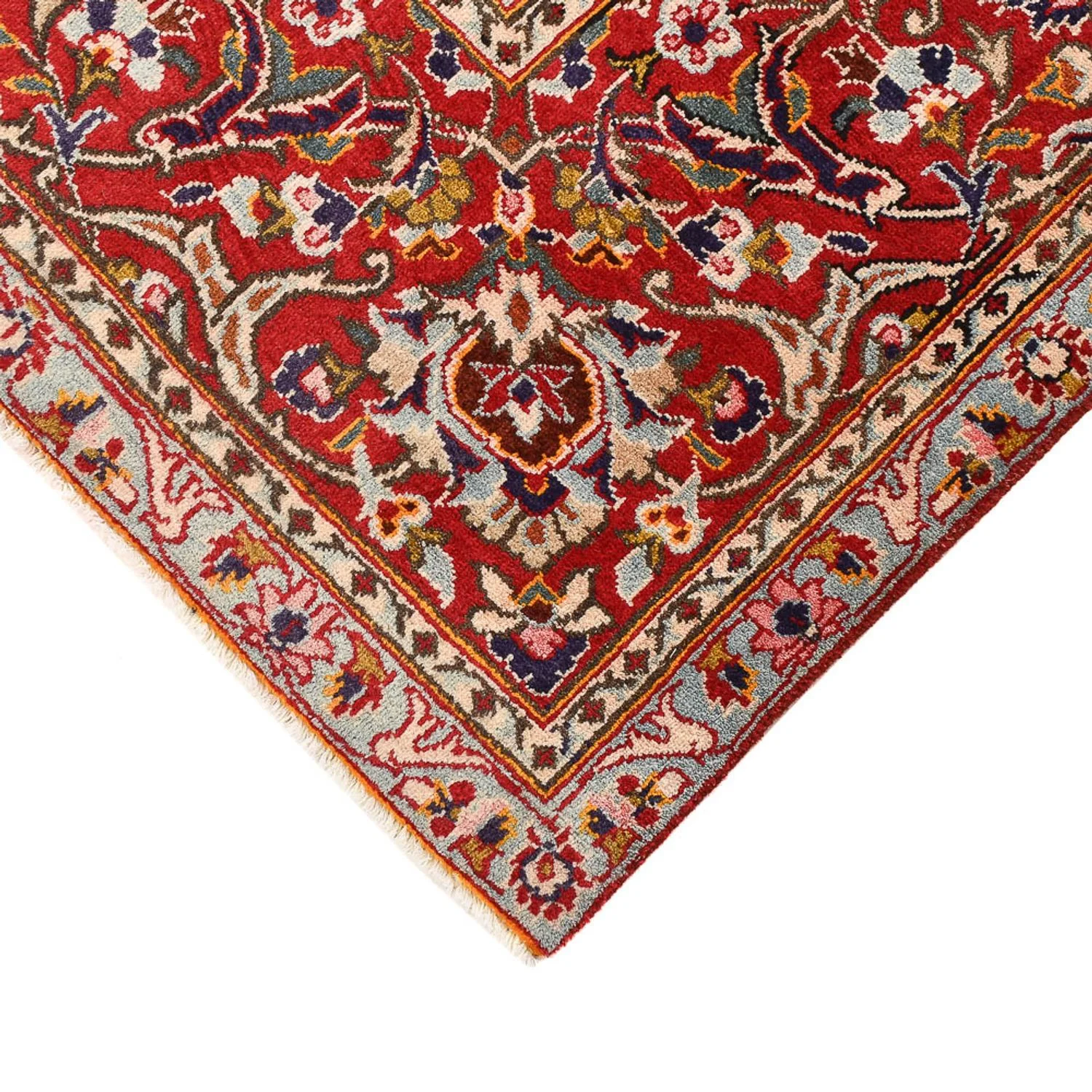 Perserteppich - Keshan - 374 x 265 cm - dunkelblau - Image 2
