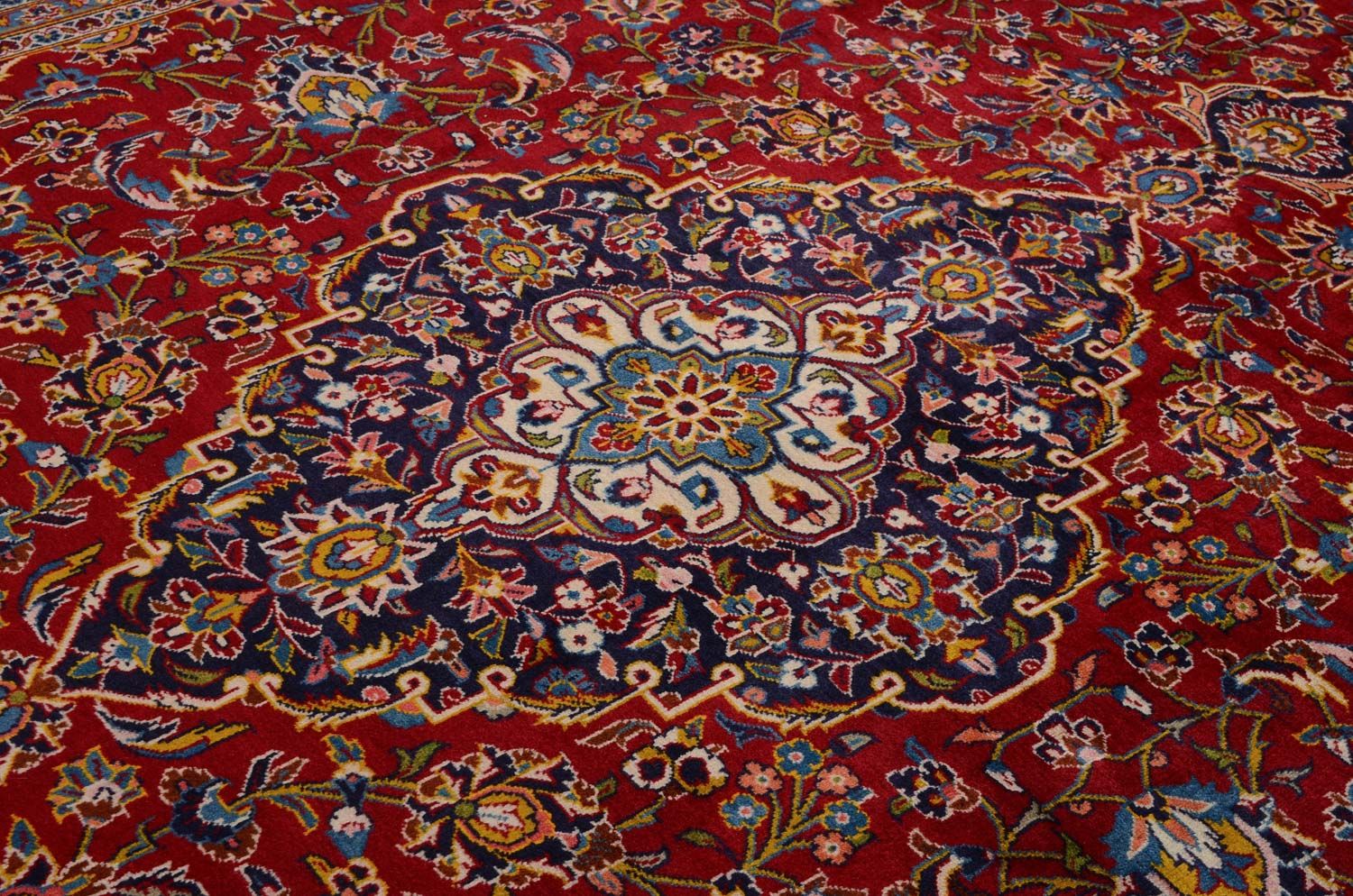 Perserteppich - Keshan 378 x 253 cm - rot - Image 2