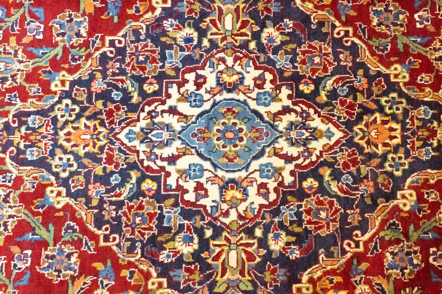 Perserteppich - Keshan 383 x 246 cm - rot - Image 2
