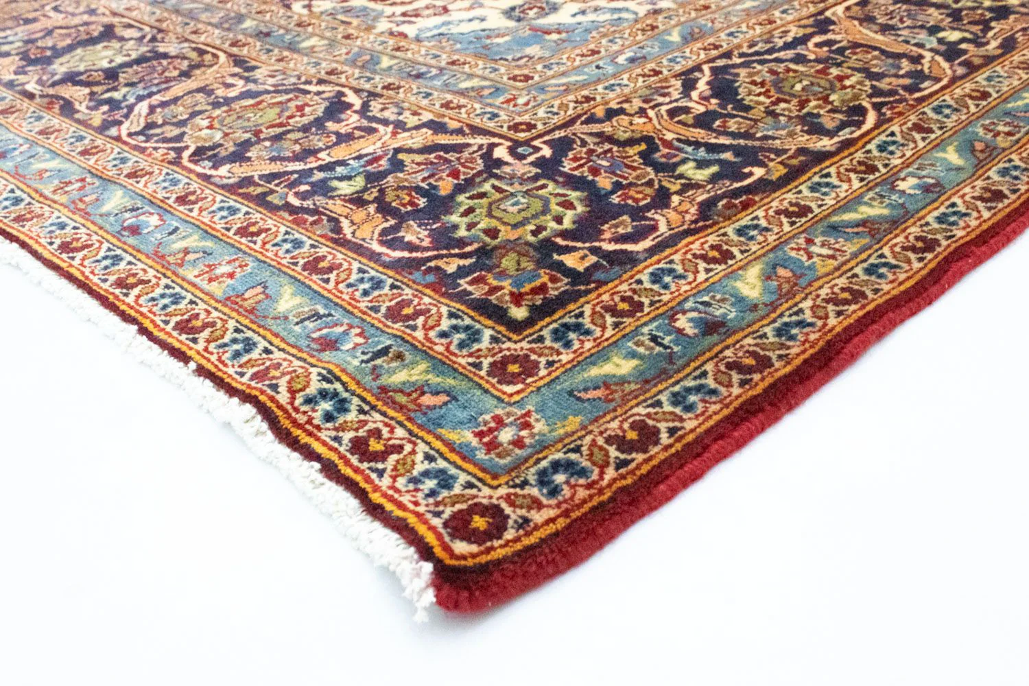 Perserteppich - Keshan 383 x 246 cm - rot - Image 3