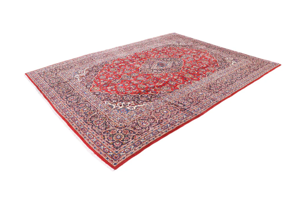 Perserteppich - Keshan - 385 x 260 cm - rot - Image 3