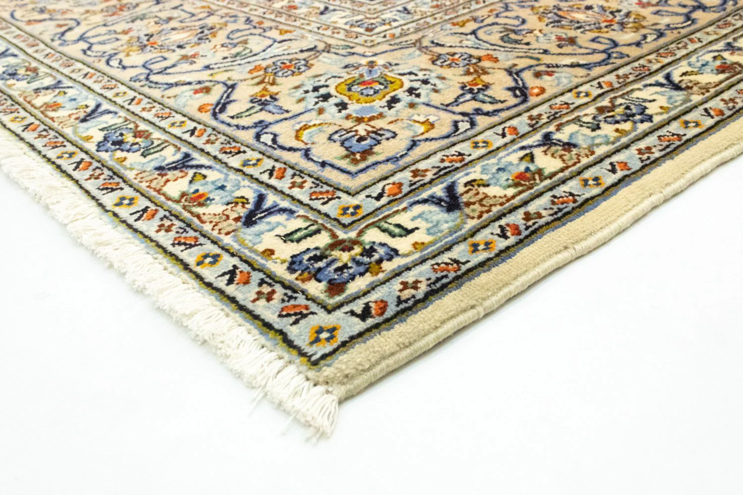 Perserteppich - Keshan 388 x 288 cm - beige - Image 3